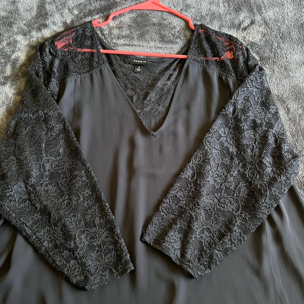 Torrid Lace Blouse